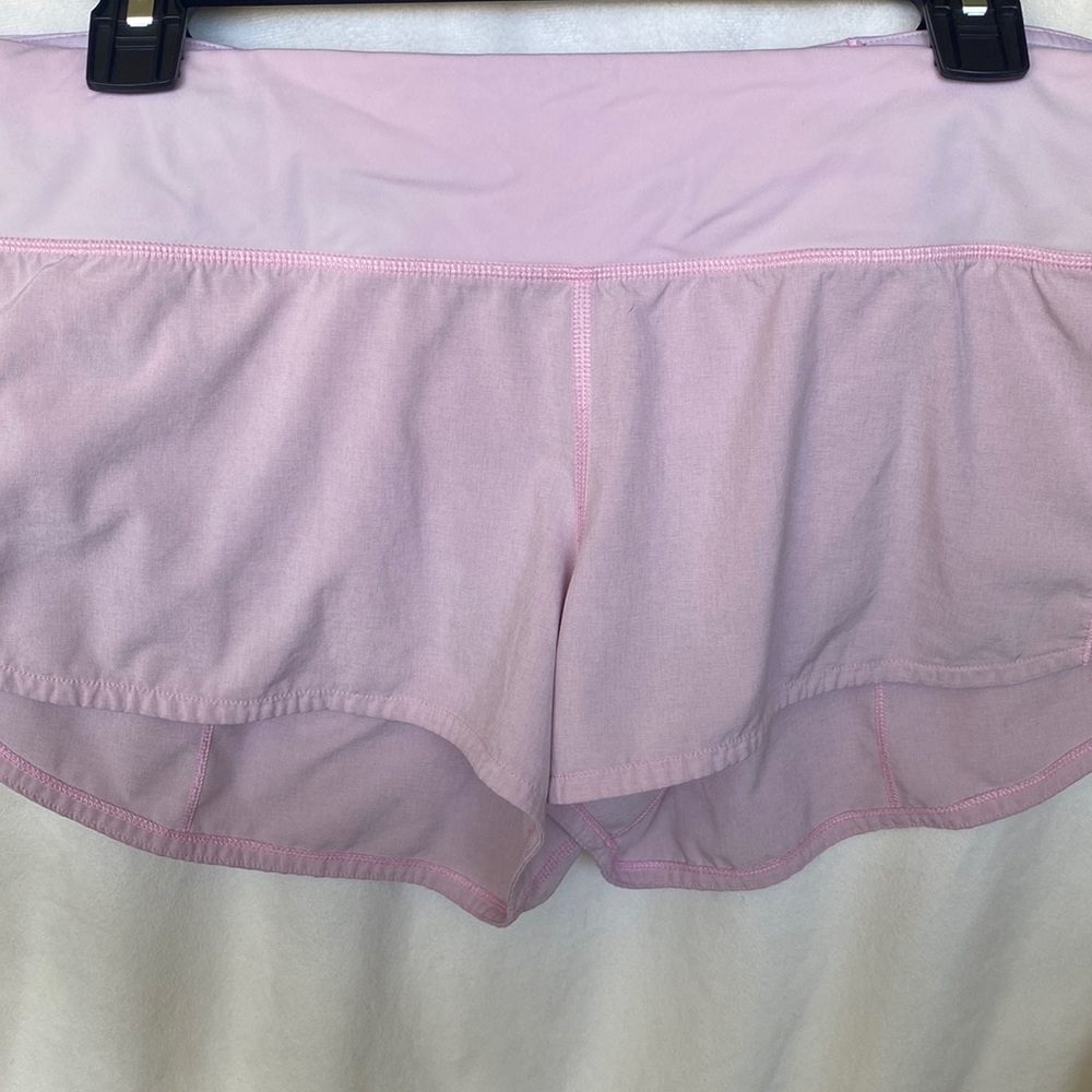Lululemon Athletica Strawberry Milkshake Speed Up Shorts